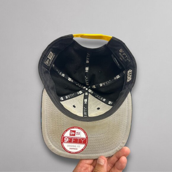 New Era 9FIFTY Star Wars Snapback Hat – Adjustable Flat Bill Cap One Size - Picture 6 of 7